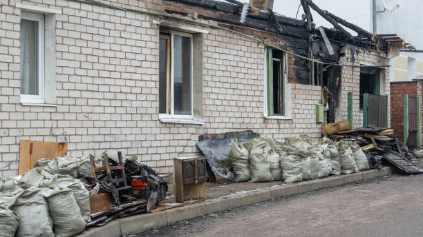 Professional Emergency Fire Cleanup technician working in Haddon Heights, NJ